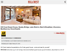Tablet Screenshot of hotelnewbybridge.co.uk